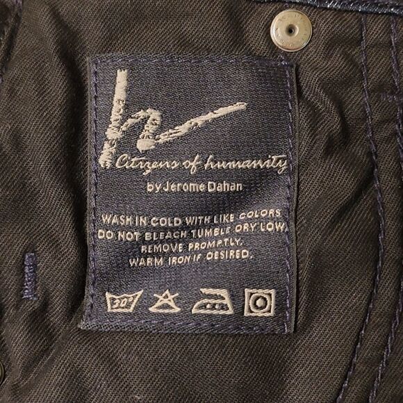 Citizens of Humanity Hutton #379 Stretch High Waist Pencil Denim Skirt Size 25 - Picture 10 of 11